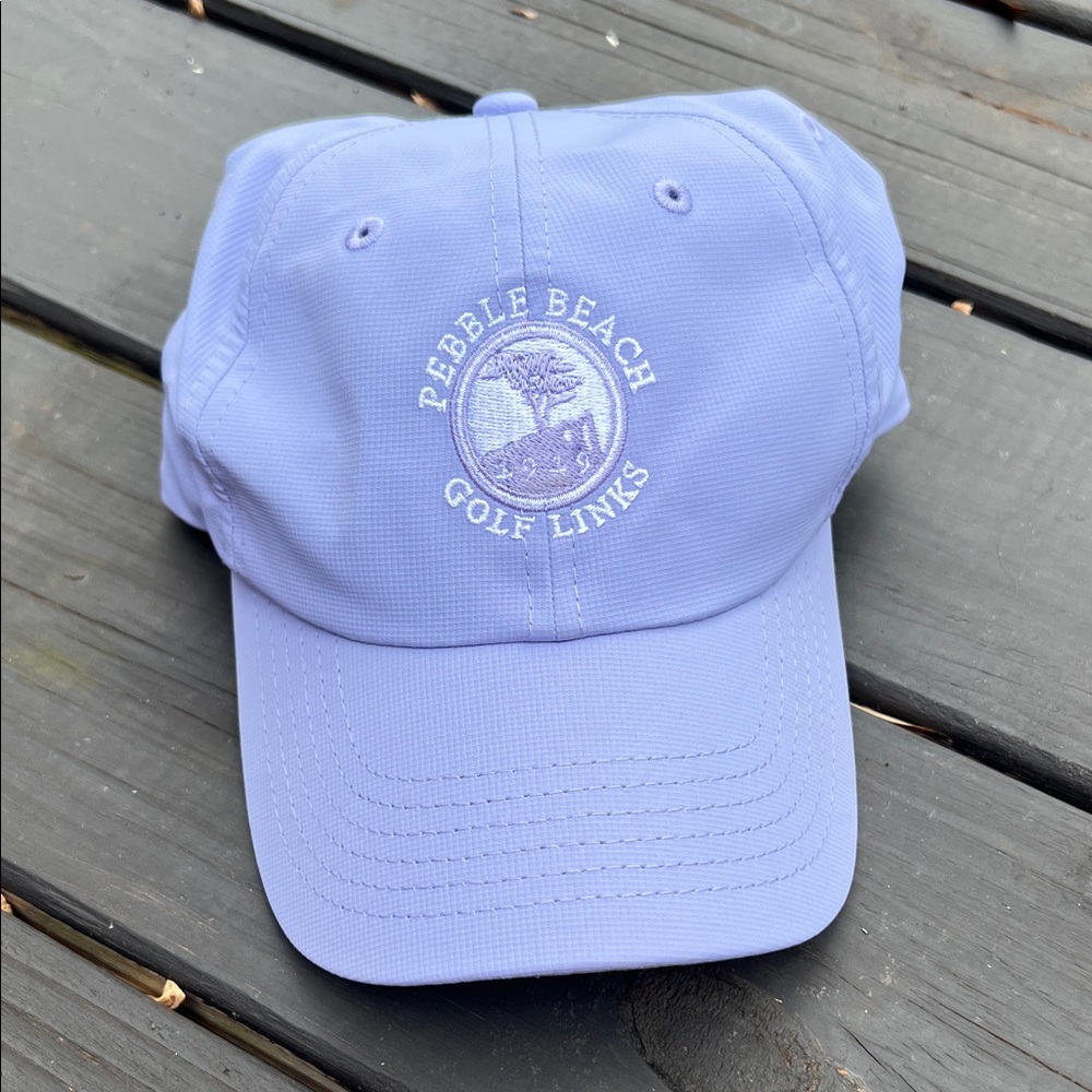Pebble Beach Light Purple Golf Hat